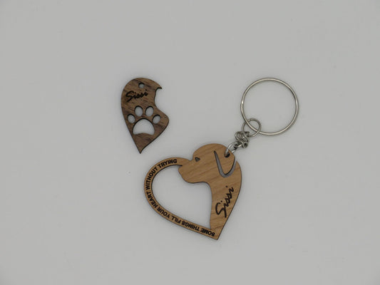 Love Keychains "Hund"