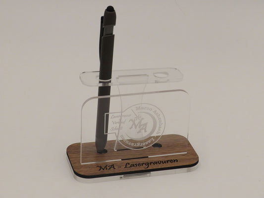 Desk Organizer "Stift & Werbefläche"