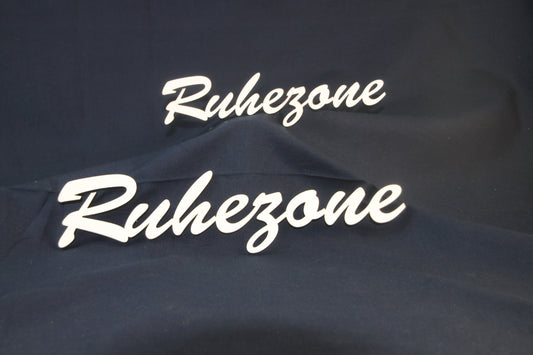 Schriftzug "Ruhezone"